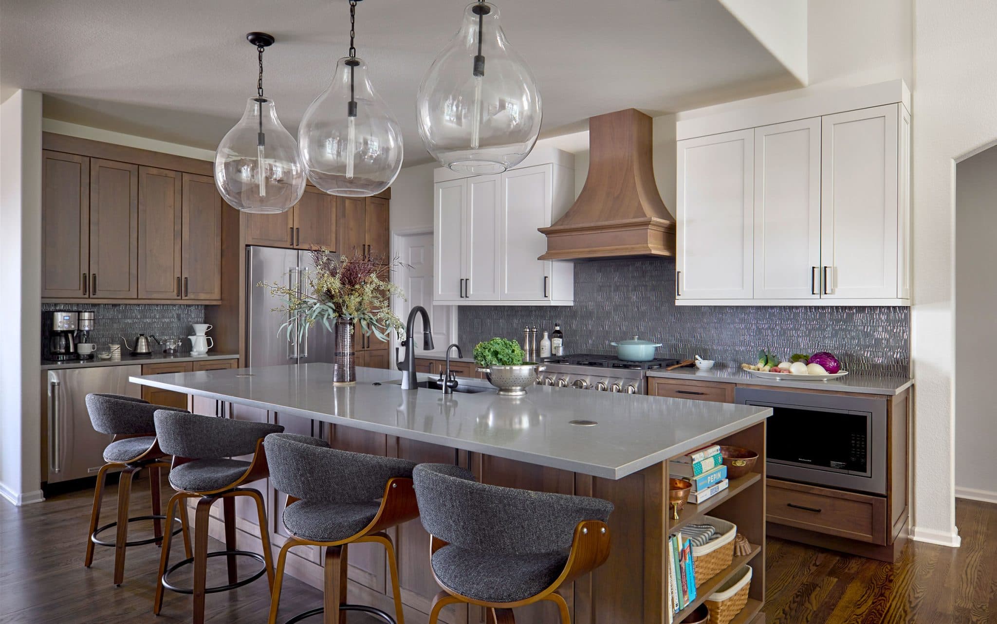 Alder White Transitional Kitchen