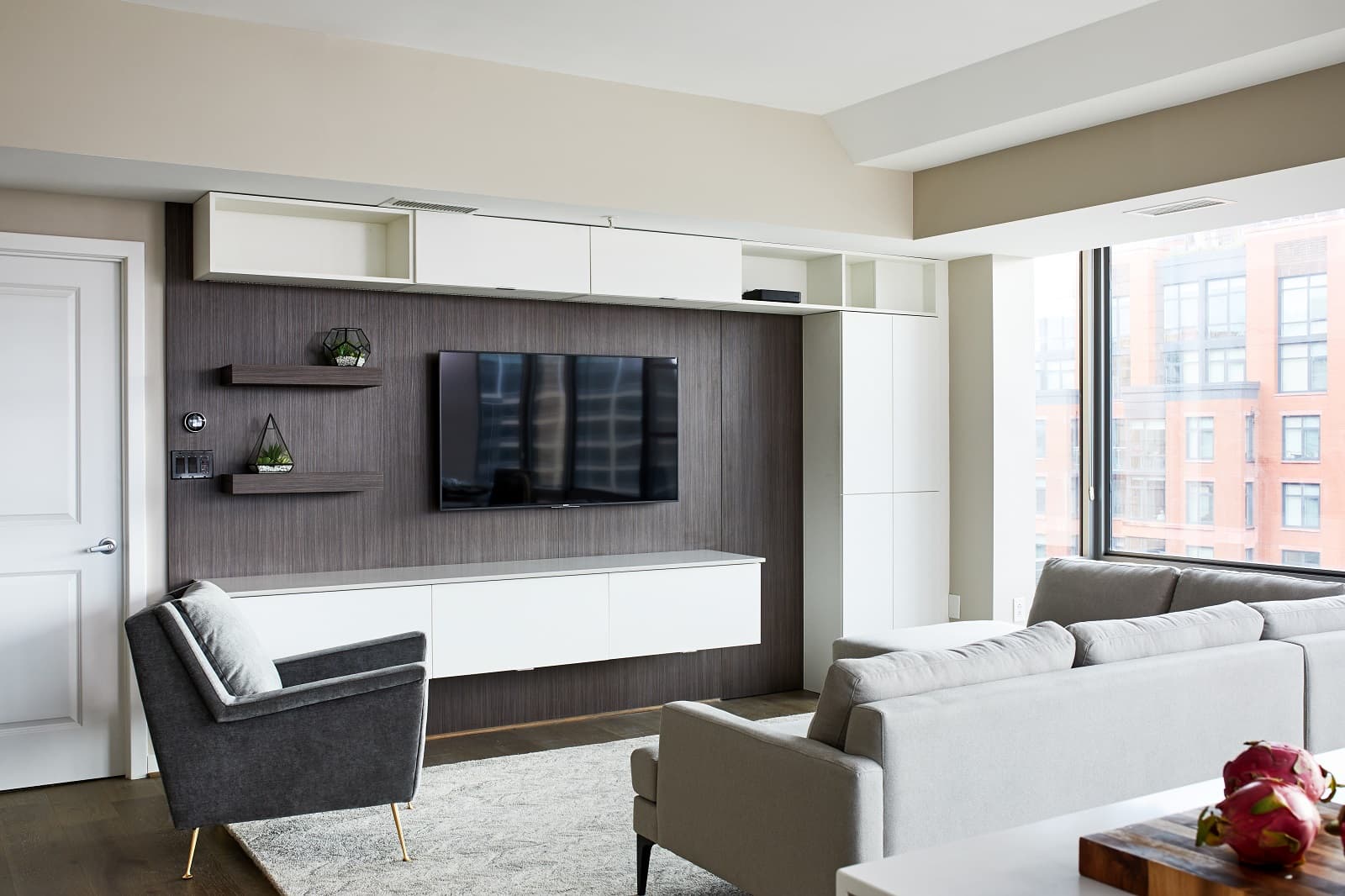 Contemporary Entertainment Cabinetry