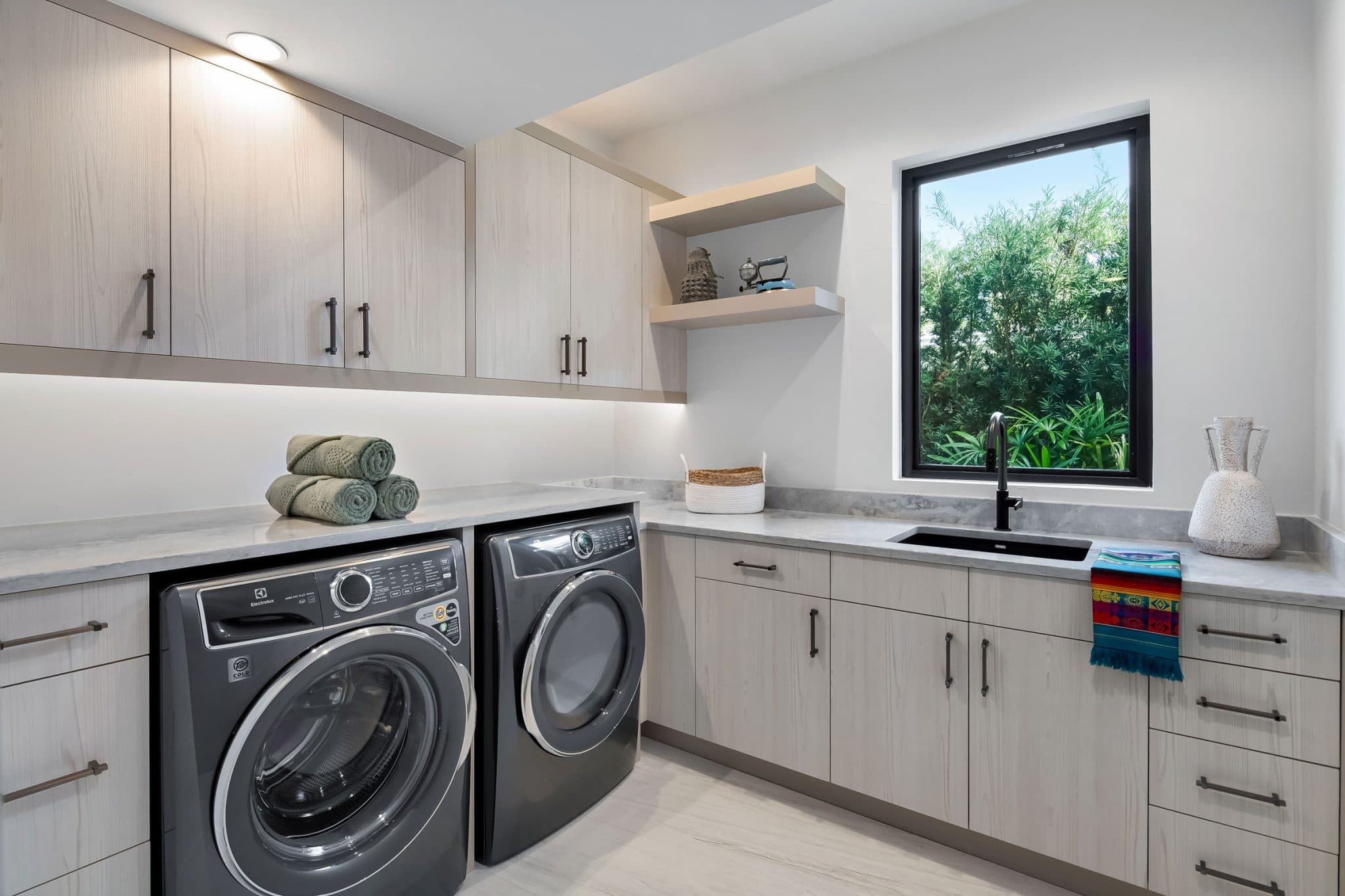 Elevated Laundry Room