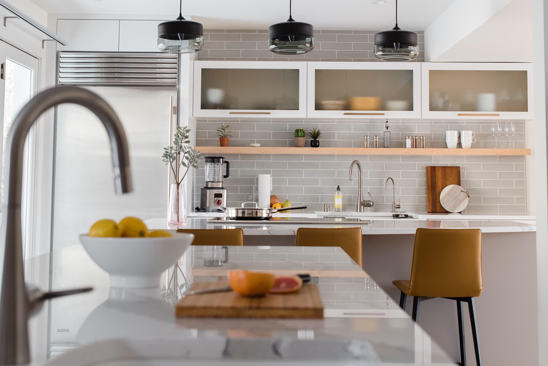 Simply White Terrace Kitchen
