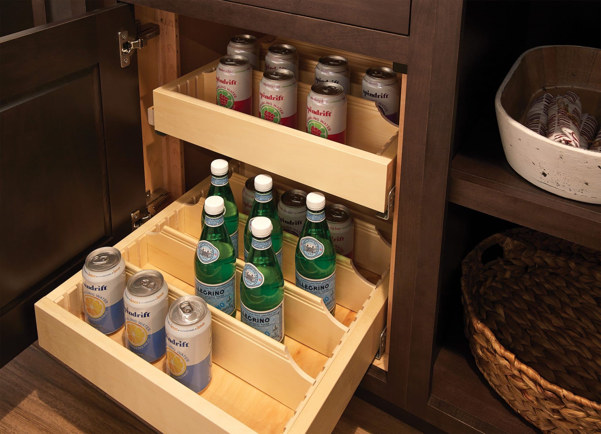 Bottle Storage Unit cabinet storage solution